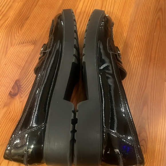 Michael Shannon Emberlynn Patent vegan leather Loafers size 11 - Picture 10 of 14